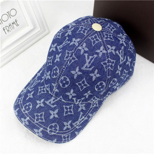 Louis Vuitton Baseball Cap With Box Full Package Size For Couples 049