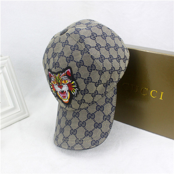 Gucci baseball cap with box full package size for couples 238