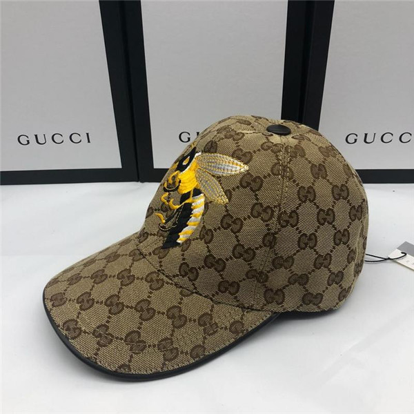 Gucci baseball cap with box full package size for couples 038