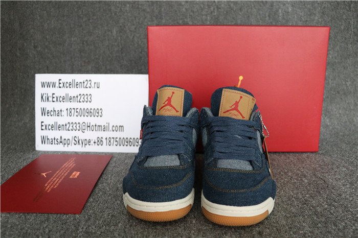 Authentic Levis X Nike Air Jordan 4