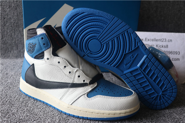 Travis Scott x Nike Air Jordan 1 High Blue