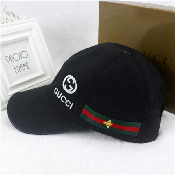Gucci baseball cap with box full package size for couples 264