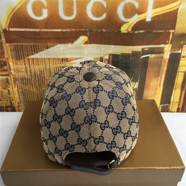 Gucci baseball cap with box full package size for couples 056