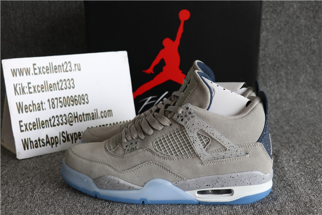 Authentic Air Jordan 4 Retro PE Georgetown