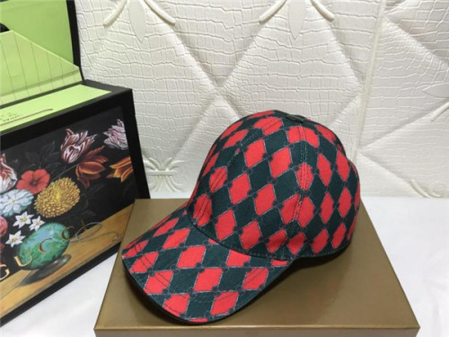 Gucci baseball cap with box full package size for couples 022
