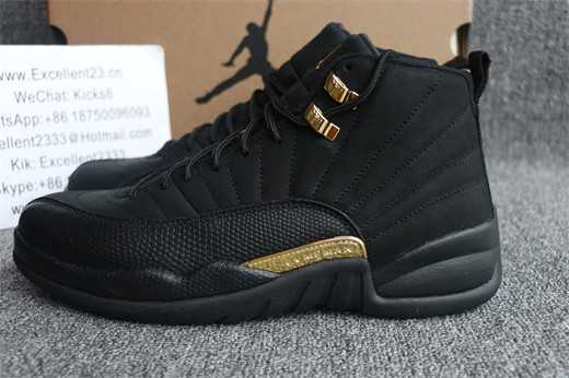 Nike Air Jordan 12 Black Gold