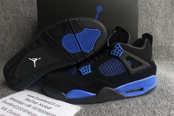 Nike Air Jordan 4 Blue Black