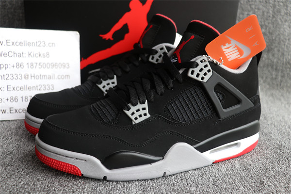 2019 Nike Air Jordan 4 Retro Bred