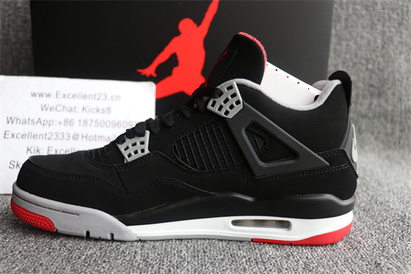 2019 Nike Air Jordan 4 Retro Bred