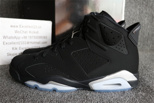 Nike Air Jordan 6 Retro Black Sliver