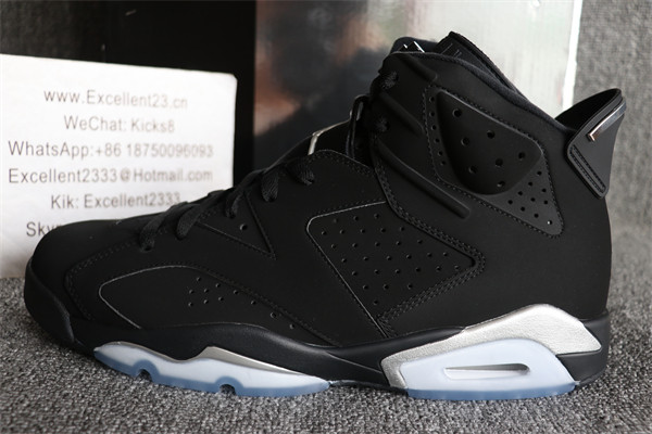 Nike Air Jordan 6 Retro Black Sliver