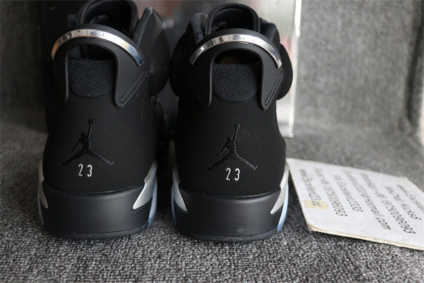 Nike Air Jordan 6 Retro Black Sliver