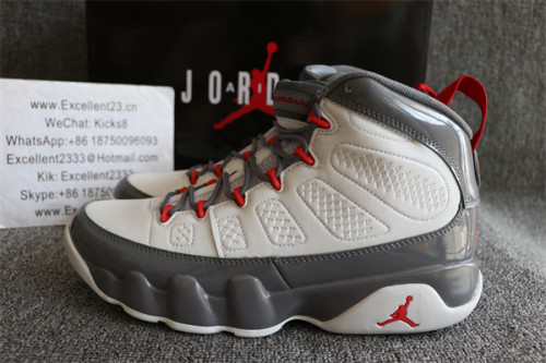 Nike Air Jordan 9 Grey White