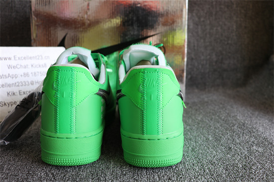 Off White x Nike Air Force 1 Low Green