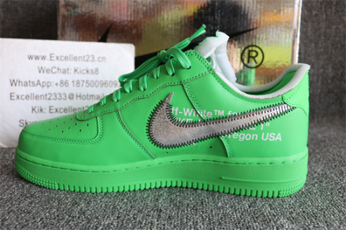 Off White x Nike Air Force 1 Low Green