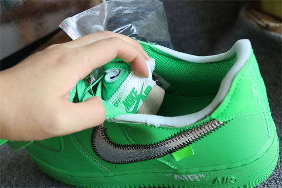 Off White x Nike Air Force 1 Low Green