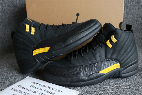 Nike Air Jordan 12 Black Yellow