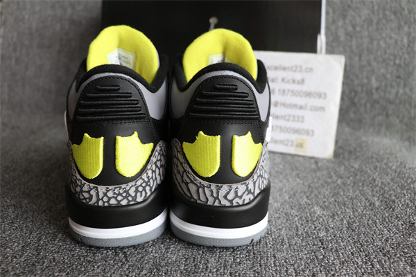 Nike Air Jordan 3 Oregon Ducks Pit Crew Black