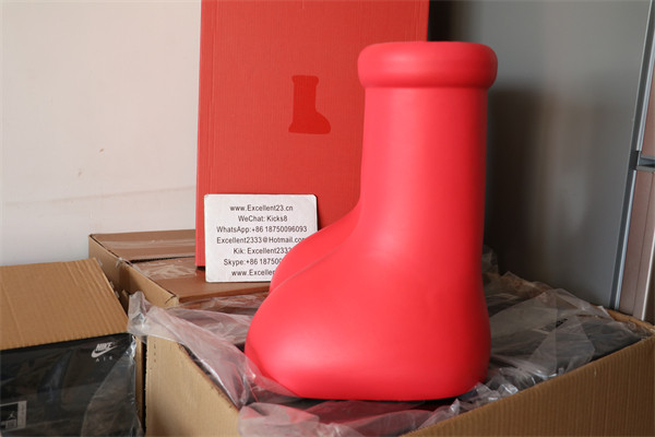 MSCHF R red boots(ITS WITHOUT RED BOX!) (IF need BOX have to pay extra shipping)