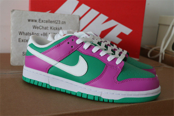 Nike SB DUNK Low Purple Green