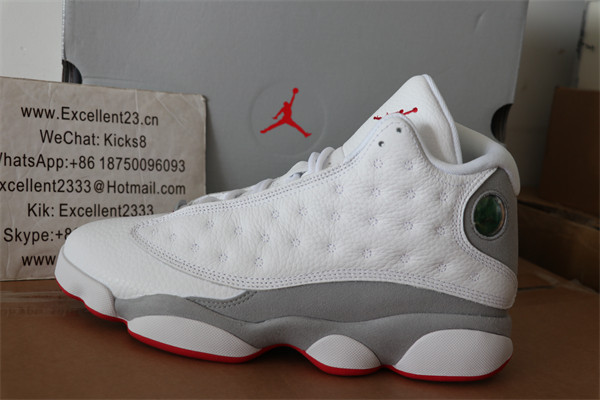 Nike Air Jordan 13 White Grey