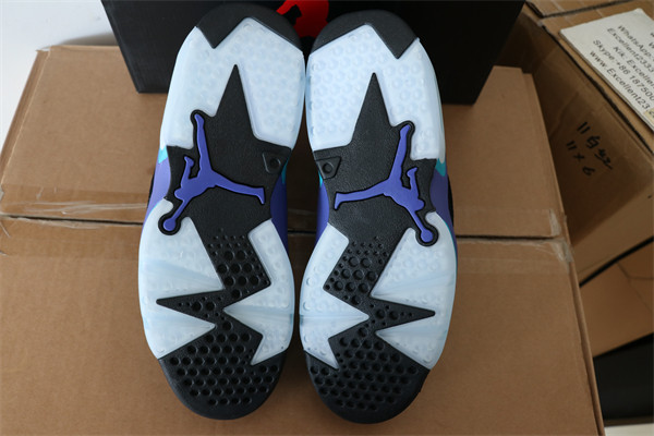 Nike Air Jordan 6 Black Blue