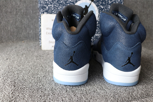 Nike Air Jordan 5 Navy Blue