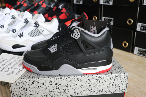 Nike Air Jordan 4 Bred Reimagined