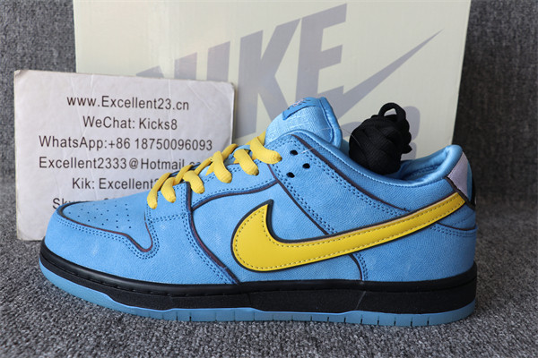 The Powerpuff Girls x Nike SB Dunk Blue