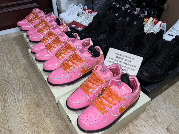 The Powerpuff Girls x Nike SB Dunk Pink