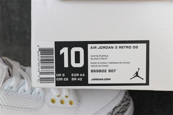 Nike Air Jordan 3 PE X Kobe Bryant