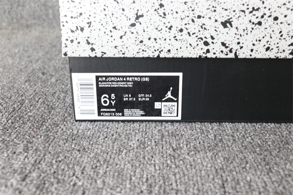 GS Nike Air Jordan 4 Bred Reimagined