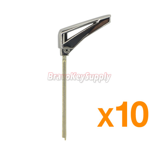 (Pack of 10)P/N 69515-50310 Smart key blade for 2018 2019 Lexus LC500 emergency key