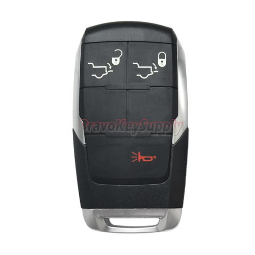 FCC GQ4-76T Smart key 3 button 433Mhz 4A Chip for 2019 2020 2021 Dodge Ram 2500 3500 PN 68381171AB