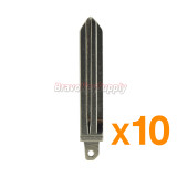 (Pack of 10)81996-A7000 Flip key blade for Kia Forte 2014-2018