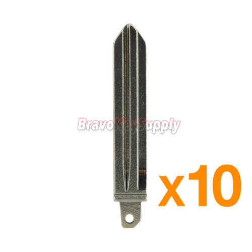 (Pack of 10)81996-A7000 Flip key blade for Kia Forte 2014-2018