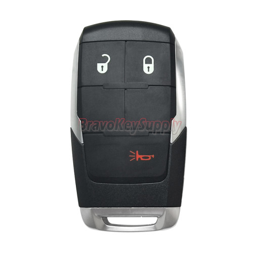 FCC GQ4-76T Smart key 3 button 433Mhz 4A Chip for 2019 2020 2021 Dodge Ram 2500 3500 4500 5500 PN 68365299AB