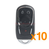 (Pack of 10) FCC HYQ4AA smart key case 4 button for 2017 2018 Buick Encore