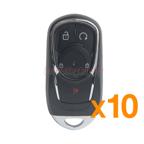 (Pack of 10) FCC HYQ4AA smart key case 4 button for 2017 2018 Buick Encore