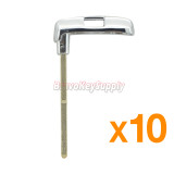 (Pack of 10)Smart key insert emergency blade for Land Rover Range Rover Sport 2018 2019