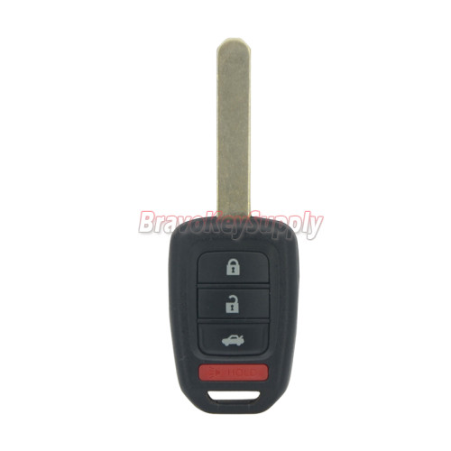 FCC MLBHLIK6-1T remote key 4 button 313.8Mhz with original board for Honda Accord Civic CRV 2013 2014 2015 P/N 35118-T2A-A20