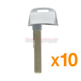 (PACK OF 10)Smart Key blade HU66 for 2017 2018 Audi Emergency Key