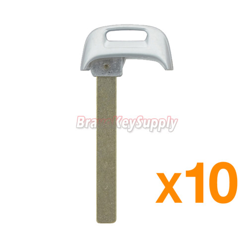 (Pack of 10)Smart Key blade for 2018 Audi A8L  Emergency Key
