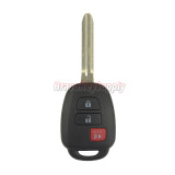 FCC GQ4-52T Remote key 3 button 314.4mhz+H chip for Toyota RAV4 Highlander Squeoia Tundra Tacoma 2014-2019 P/N 89070-0R120