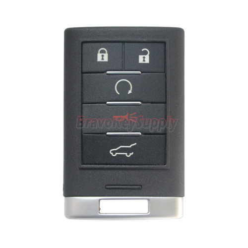FCC NBG009768T smart key 5 button 315mhz for Cadillac SRX 2010-2015 PN 22865375 2098422713502537