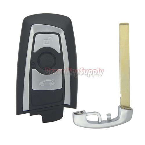 FCC YGOHUF5662 smart key 3 button 434Mhz HITAG-PRO ID49-PCF7953P chip for BMW F series CAS4+/ FEM 4008C-HUF5662 (with Foot Kick Sensor)