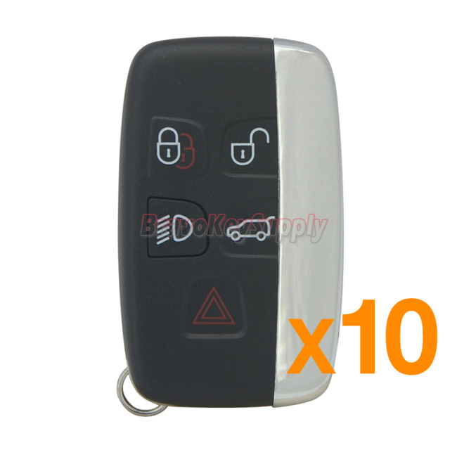 (Pack of 10)Smart key case 5 button for Land rover Range Rover