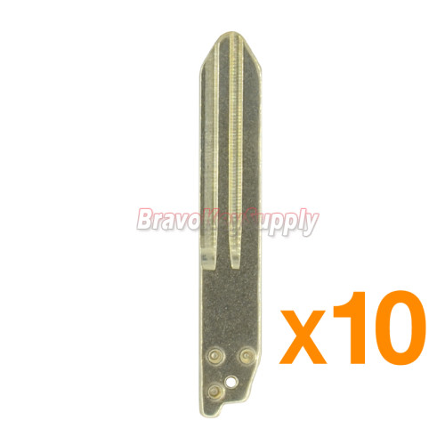 (PACK OF 10)Remote key blade NSN14 for Nissan VERSA CUBE JUKE ROGUE SENTRA