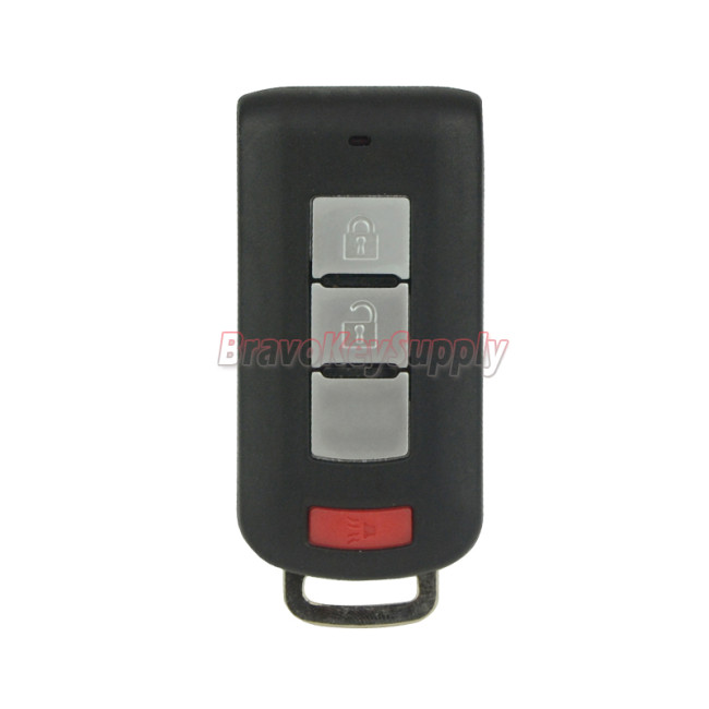 FCC OUC644M-KEY-N keyless go smart key 3 button 315mhz ID46-PCF7952 chip for 2008-2019 Mitsubishi Outlander Mirage PN: 8637A316