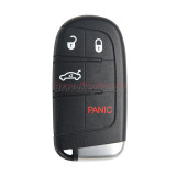 FCC M3M-40821302 Smart key 4 button 433Mhz HITAG AES 4A chip for 2015-2021 Chrysler 200 300 Dodge Charger Challenger PN 68394196AA 68155686AB